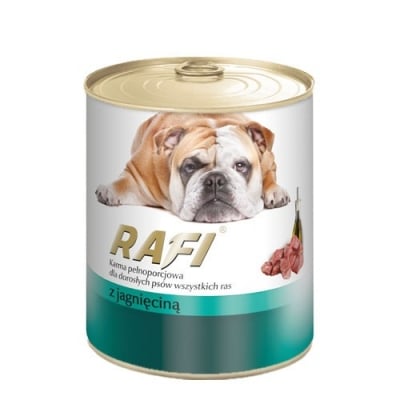 Консерва за кучета Rafi Adult с агнешко