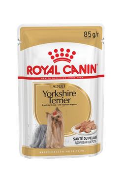 Royal Canin Yorkshire Terrier Adult - пауч за кучета йоркширски териер над 10 месеца (12 x 85 г)