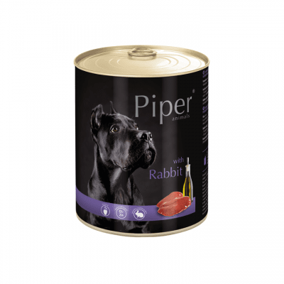 Piper Adult - консерва за кучета, със заешко, 800 г