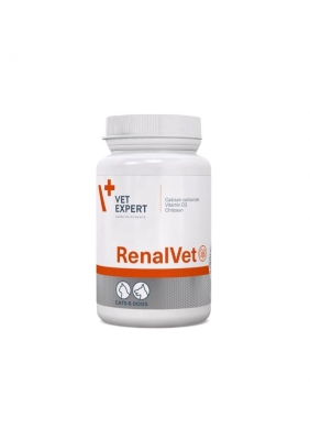 Vet Expert RenalVet Twist-off - хранителна добавка за кучета и котки страдащи от хронична бъбречна недостатъчност