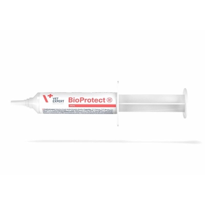 Vet Expert BioProtect Paste - хранителна добавка за кучета и котки с остри стомашно-чревни нарушения, паста, 15 мл
