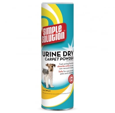 Simple Solution Urine Dry - Пудра против петна и миризми от кучета и котки, 680 г