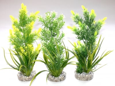 Растение Aquaplant X Medium 25см - различни цветове от Sydeco, Франция