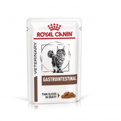 Royal Canin Feline Gastrointestinal - лечебна храна за котки, пауч при стомашно-чревни чувствителности, 12х85 г