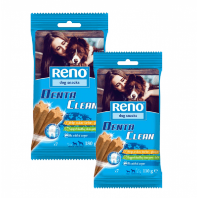 Reno Snack DOG no flavor dental - дентални пръчици за кучета от дребни породи, 7 броя, 110 г
