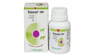 Rubenal  300 mg / Рубенал 300 мг - хранителна добавка за кучета с хронична бъбречна недостатъчност
