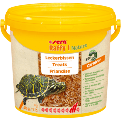 Sera Raffy I Nature храна за костенурки - натурален микс от гамарус, скариди и риби