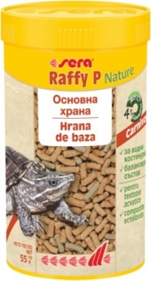 Sera Raffy P Nature - гранулирана храна за костенурки