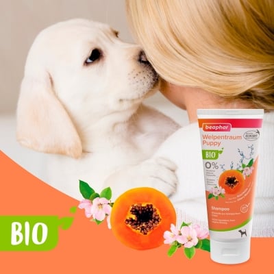 shampoan za malki kuchentsa beaphar bio shampoo puppy 200 ml 1970318