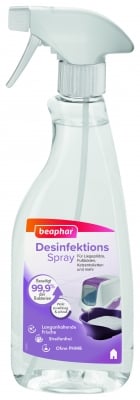 beaphar Desinfectant Spray - Спрей за дезинфекция, безопасен за кучета и котки, 500 мл