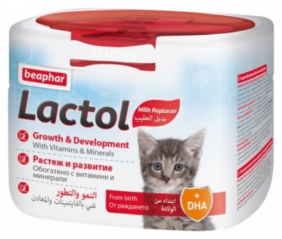 Beaphar Lactol - премиум сухо мляко за малки и новородени котенца