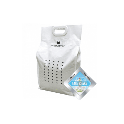 WeeLitter PLUS Milk Shake - натурална соева котешка тоалетна + тапиока с аромат на Млечен шейк