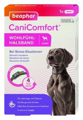 Успокояващ нашийник с феромони за кучета CaniComfort Calming Collar, Beaphar