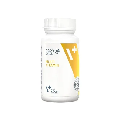 Vet Expert Multivitamin - мултивитамини за кучета и котки, за укрепване и стимулиране на имунната система, 30 капсули