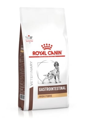 Royal Canin Gastrointestinal High Fiber - лечебна храна за кучета, при храносмилателни проблеми като диария, колит и др.