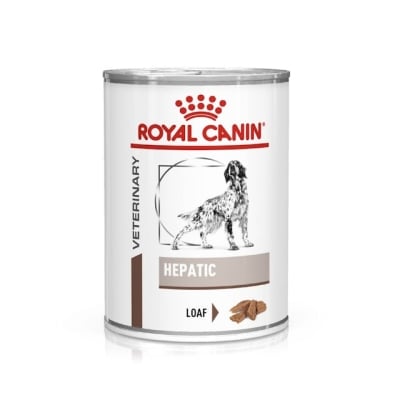 Royal Canin Canine Hepatic - лечебна консервирана храна за кучета, при чернодробни проблеми, 6x420 г