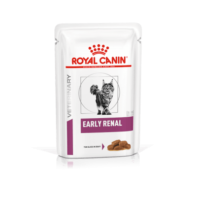 Royal Canin VHN Feline Early Renal - лечебна храна за котки, пауч при първи признаци за бъбречни проблеми, 12х85 г