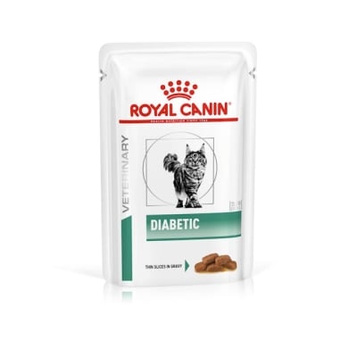 Royal Canin Feline Diabetic - лечебна консрвирана храна за котки, при диабет, 12X85 г