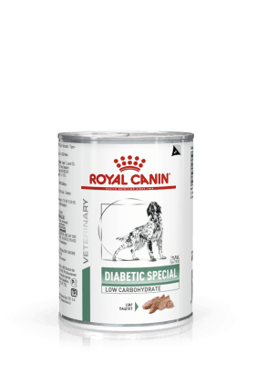 Royal Canin Canine Diabetic Special Low Carbohydrate - лечебна консервирана храна за кучета с диабет, с ниско съдържание на въгехидрати, 6х410 г