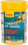 sera Tubifex FD Snack - лиофилизирани храни (FD food) за всички рибки 100 мл / 12 г