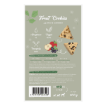 Chicopee Fruit Cookies - веган бисквитки с ябълки и бъз, приготвени по оригинална канадска рецепта,  400 г
