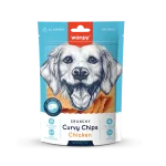 Wanpy Curvy Chips - лакомство за кучета, чипс с пилешко месо, 60 г
