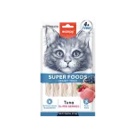 Wanpy cat Superfoods - лакомство за котки, кремообразно с вкус на риба тон и горски плодове, 5х14 г