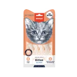 Wanpy Creamy Treat - лакомство за малки котенца, кремообразно с вкус на сьомга, 5х14 г