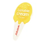 Wanpy cat - лакомство за котки, лъжичка с кремообразно лакомство с пилешко, 10х16 г