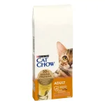 PURINA CAT CHOW ADULT - суха гранулирана храна за котки, с пуешко и пилешко