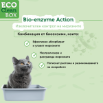 Eco Clean Box Tofu - натурална котешка тоалетна с биоензими, различни аромати