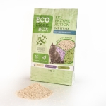 Eco Clean Box Tofu - натурална котешка тоалетна с био ензими, различни аромати