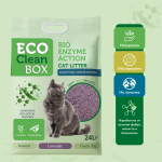 Eco Clean Box Tofu - натурална котешка тоалетна с биоензими, различни аромати
