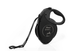 flexi Giant L Black Edition - лента, автоматичен повод за куче,  8 м до 50 кг, черен