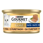 Purina Gourmet Gold Mousse - пастет за котки, различни вкусове, 24х85 г