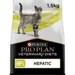 Purina Pro Plan Cat Veterinary Diets HP - лечебна суха храна за котки, при хронична чернодробна недостатъчност, 1.5 кг