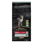 Purina Pro Plan Medium Puppy - суха храна за кученца от средни породи с чувствителна кожа, с високо съдържание на агнешко, 12 кг