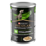 Purina Pro Plan Dog Veterinary Diets HA - лечебна консервирана хипоалергенна храна за кучета, при хранителни непоносимости, 12х370 г