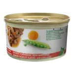 Purina Gourmet Nature’s Creations - консервирана храна за котки с крехко говеждо и грах, 24х85 г 