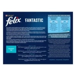 Purina Felix Fantastic Adult - пауч за котки, различни вкусове меса в желе, 72х85 г
