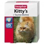 beaphar Kitty's - витамини сърчица с Biotin и Taurine, за израснали котки