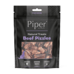 Piper Treats Beef Pizzles - натурални лакомства за кучета от сушени говежди пениси, с високо съдържание на протеин, 200 г