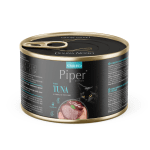 Piper Cat – консервирана храна за кастрирани котки, различни вкусове, 12х185 г
