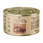 Luger's Dog Adult  - консервирана храна за израснали кучета от дребни породи, различни вкусове, 6х185 г