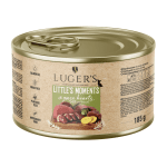 Luger's Dog Adult  - консервирана храна за израснали кучета от дребни породи, различни вкусове, 6х185 г