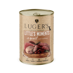 Luger's Dog Adult - консервирана храна за израснали кучета от дребни породи, различни вкусове, 6х400 г	