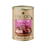 Luger's Dog Puppy - консервирана храна за подрастващи кучета, различни вкусове, 6х400 г