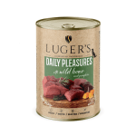 Luger's Dog Adult - консервирана храна за израснали кучета, различни вкусове, 6х400 г