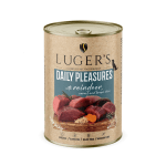 Luger's Dog Adult - консервирана храна за израснали кучета, различни вкусове, 6х400 г