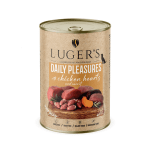 Luger's Dog Adult - консервирана храна за израснали кучета, различни вкусове, 6х400 г